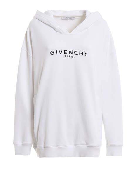 givenchy white hoodie women's|Givenchy sleeveless hoodie.